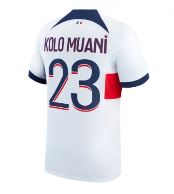 Paris Saint-Germain Randal Kolo Muani #23 Bortatröja 2023-24 Kortärmad